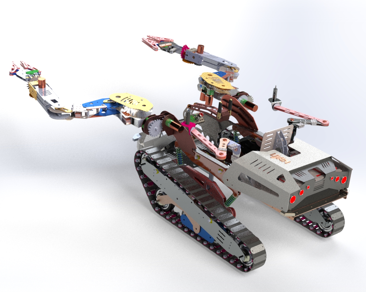 A3003929-履带车带机械臂